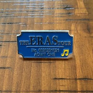 Taylor Swift Enamel Pin Eras Ticket